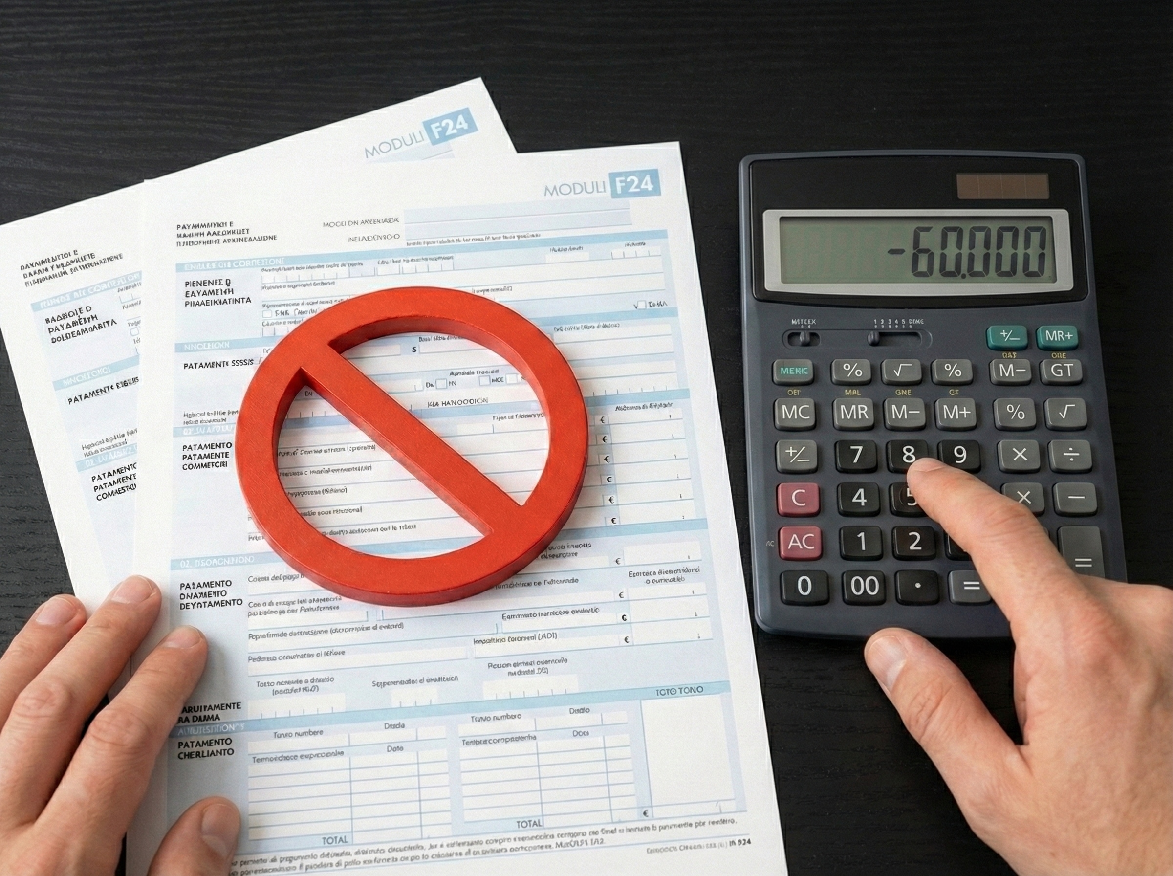 Divieto compensazioni F24 2026: soglia scende a 50.000 euro